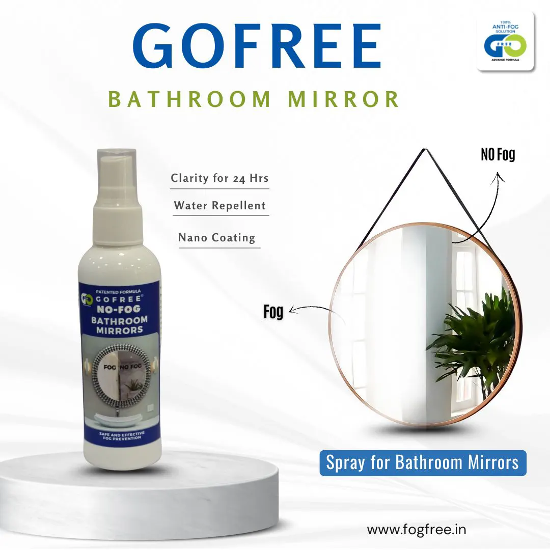 Experience a Clear Reflection with Fogless Shower Mirror in India 