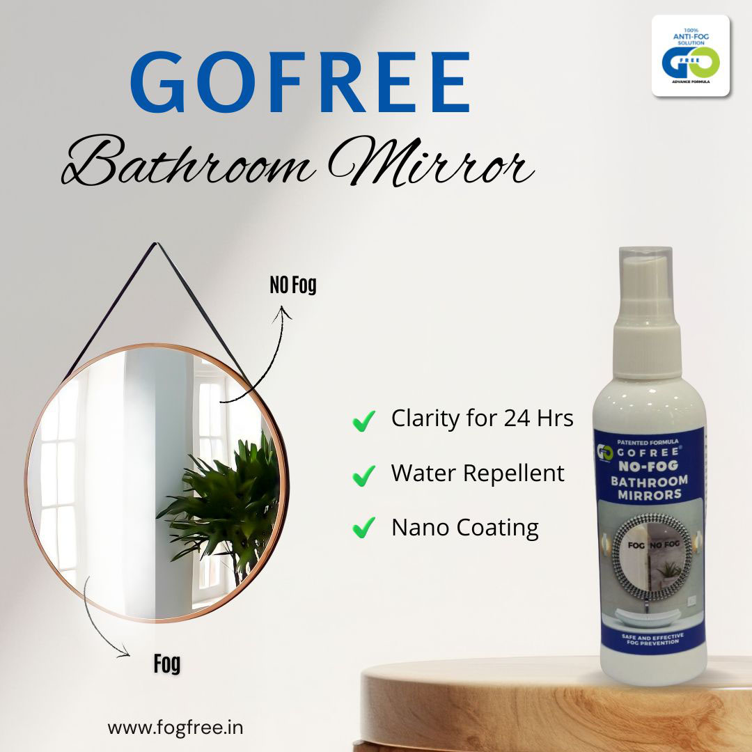 Stay Clear Every Morning with the Best Anti Steam Mirror in Delhi – Powered by GoFree