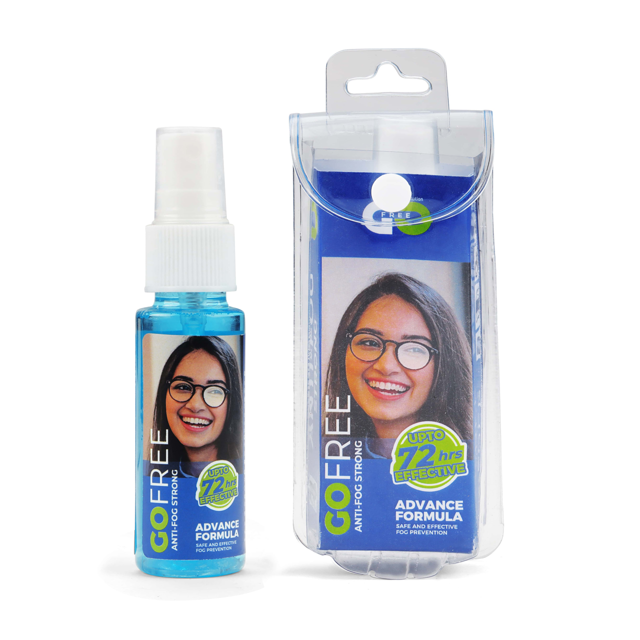 Anti-Fog Solution Strong (30 ML) - Effective for up to 72 Hrs. Ideal for Spectacles, Sunglasses & Eyewear