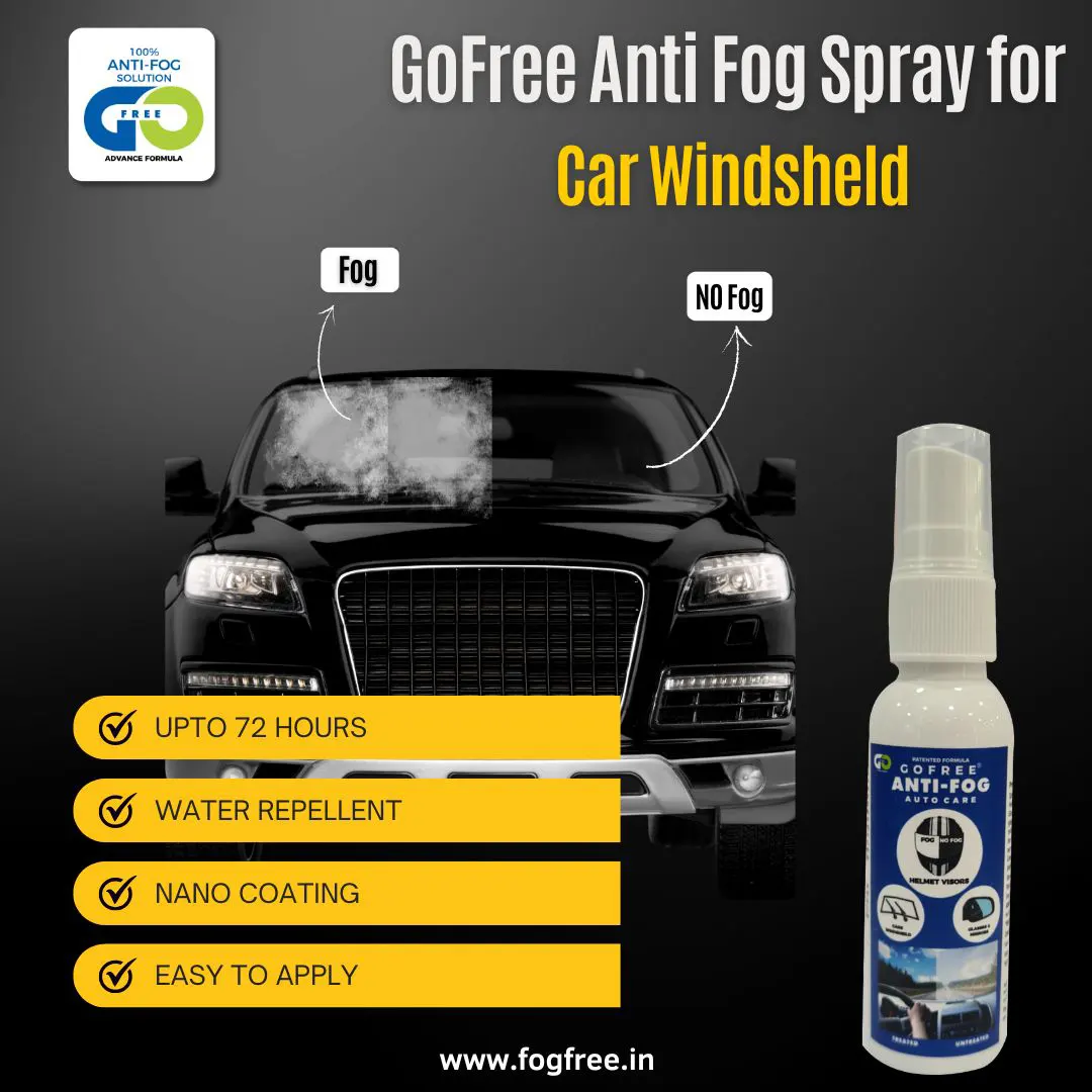 Clear Vision, Always: Best Anti-Fog Spray for Windshields in India