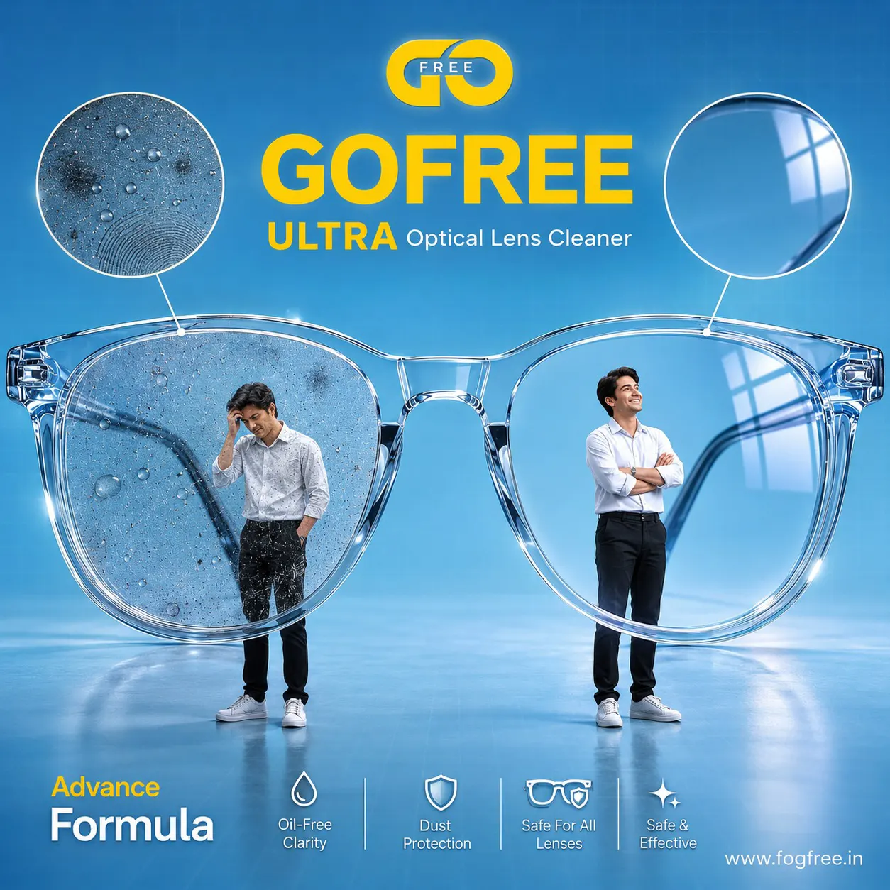 Eyeglass Cleaner Spray in India: The Smart Way to Keep Your Lenses Crystal Clear