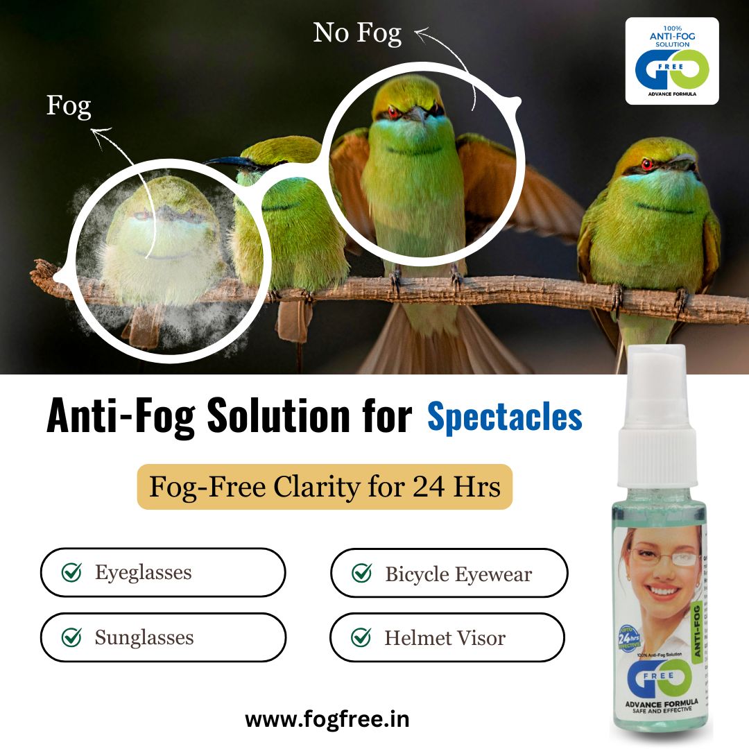 Clear Vision, Zero Fog: The Ultimate Fix for Spectacle Wearers